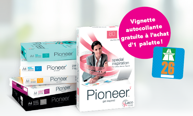 images Promotion papier Pioneer + vignette offerte 1